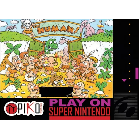 The Humans SNES Puzzlespiel Cover