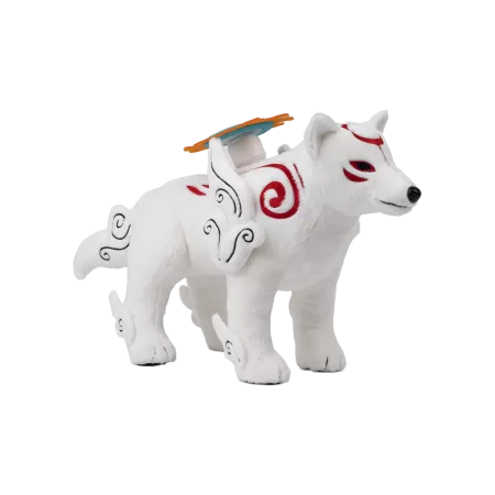 Okami Plush 'Amaterasu' - Detailed and Eco-friendly
