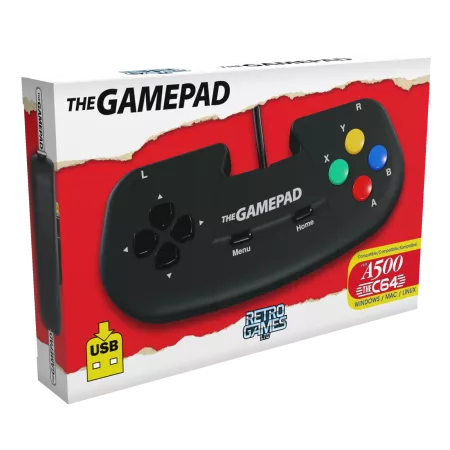 TheA500 Mini Joypad - Retro-Style USB Gamepad