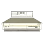 Checkmate A1500 Plus A500 Basic Case in White