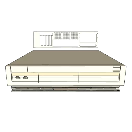 Checkmate A1500 Plus ITX/ATX Basic Case - White