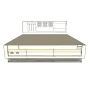Checkmate A1500 Plus ITX/ATX Basic Case - White