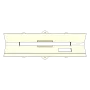 Checkmate Amiga Floppy Front Panel in White
