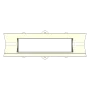Checkmate 3.5" Floppy Front Panel - White