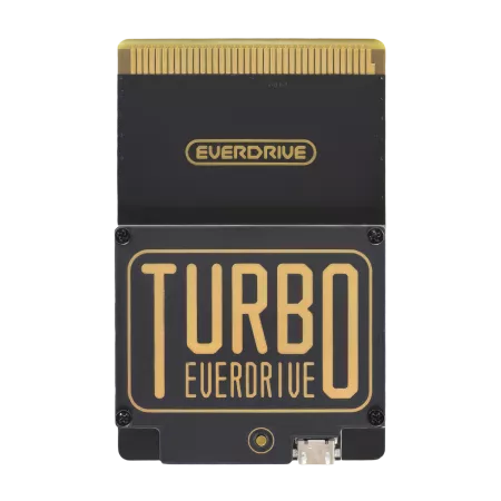 Turbo Everdrive Pro für TG16/PC-Engine in Schwarz