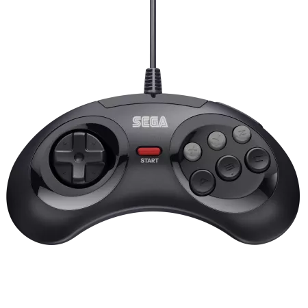 Retro-Bit SEGA Mega Drive 6-Button Arcade Pad (Schwarz)
