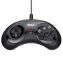 Retro-Bit SEGA Mega Drive 6-Button Arcade Pad (Schwarz)