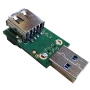Pyra USB zu USB/S-ATA Splitter Adapter