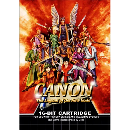 Canon - Legends of the New Gods for Sega Genesis