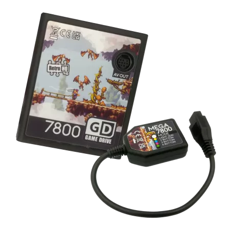 Atari 7800 GameDrive und Mega 7800 Bundle