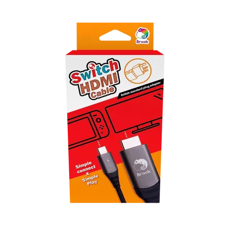 Brook USB-C HDMI-Kabel mit Netzteil für Switch
