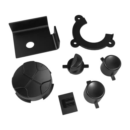 Game Gear Tastenset in Schwarz