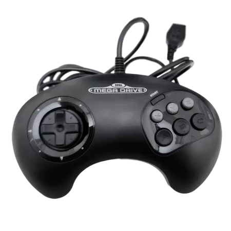 Retro-Bit SEGA MegaDrive BIG6 Arcade Pad - Black