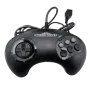 Retro-Bit SEGA MegaDrive BIG6 Controller Schwarz