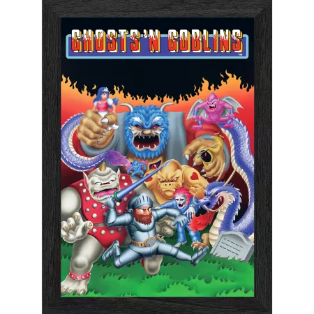 Pixel Frame PLAX - Ghost'n'Goblins 3D-Bild
