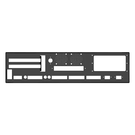 Checkmate A1500 Plus A1200 Rear Panel - Black