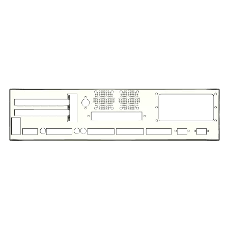 White A1200 Rear Panel for Checkmate A1500 Plus