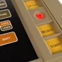 THE400 Mini with classic Atari joystick