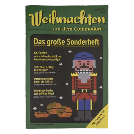 Weihnachten auf dem Commodore magazine cover
