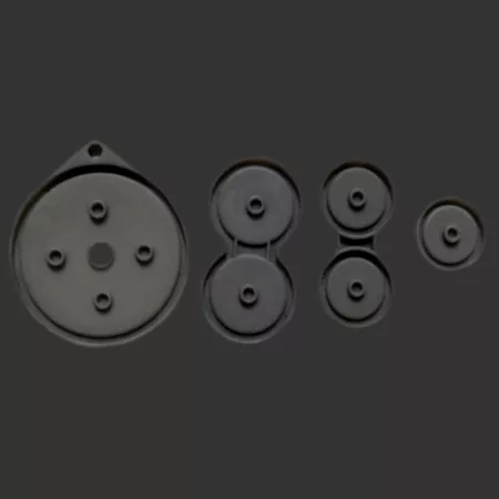 GameBoy Advance SP replacement conductive pad set