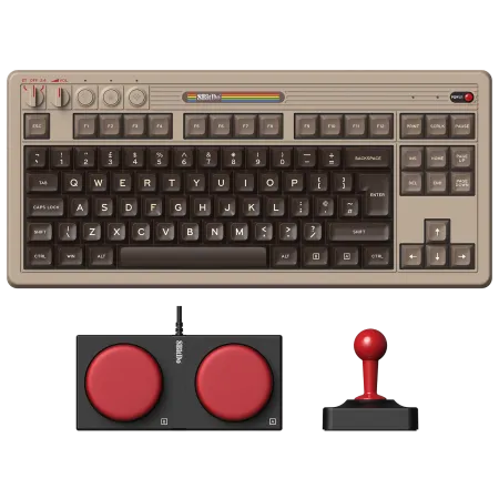 8BitDo Mechanical Keyboard in retro design