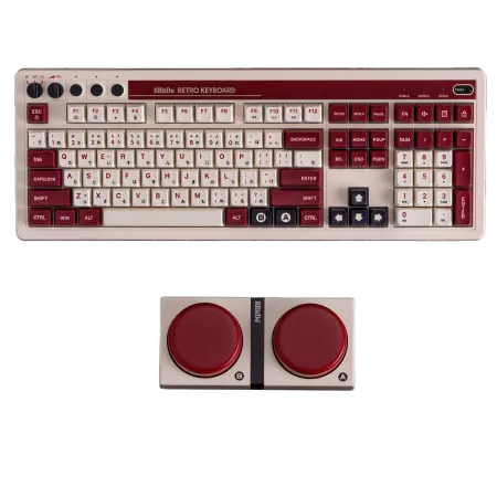 8BitDo Retro 108 Mechanische Tastatur mit Nummernblock