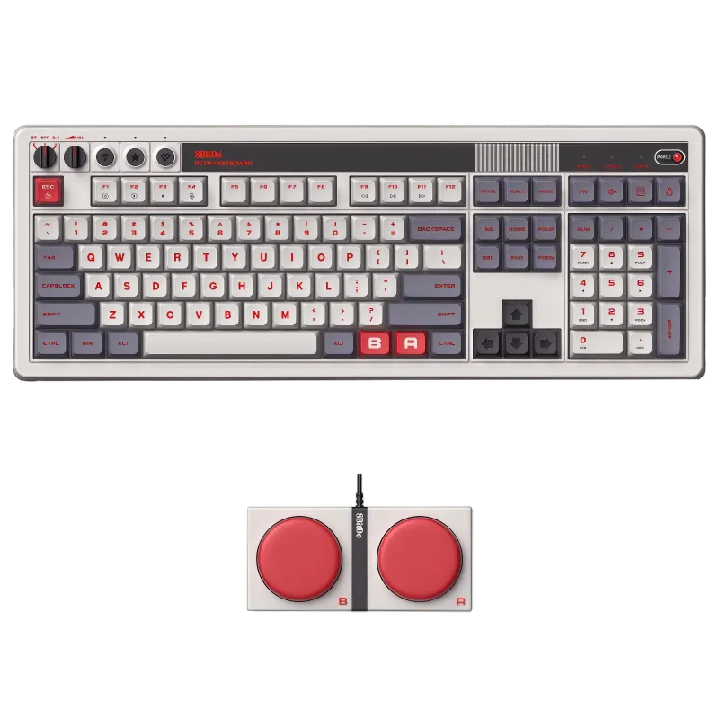 8BitDo Retro 108 Mechanical Keyboard with Numblock
