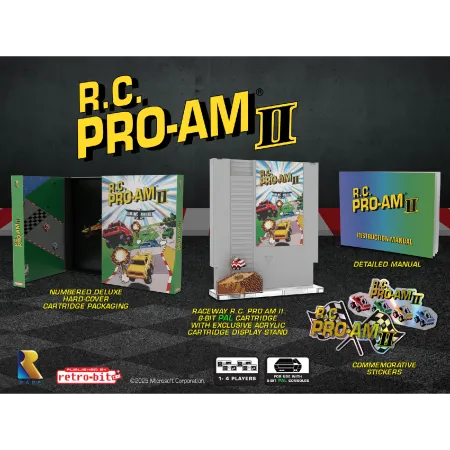 R.C. Pro-Am II (NES) Preorder by RetroBit