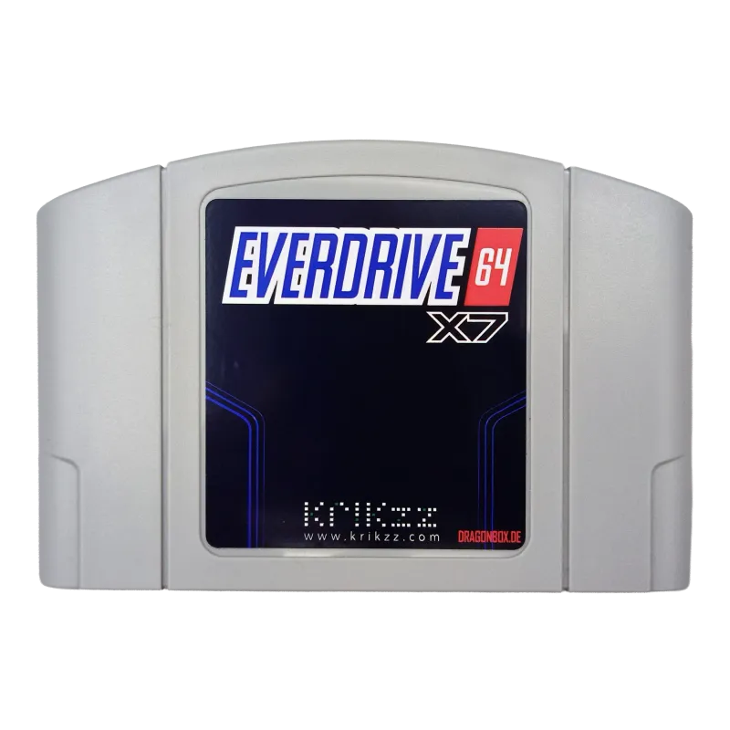 Everdrive64 X7 (UltraCIC III) (Grey) - Krikzz Everdrives