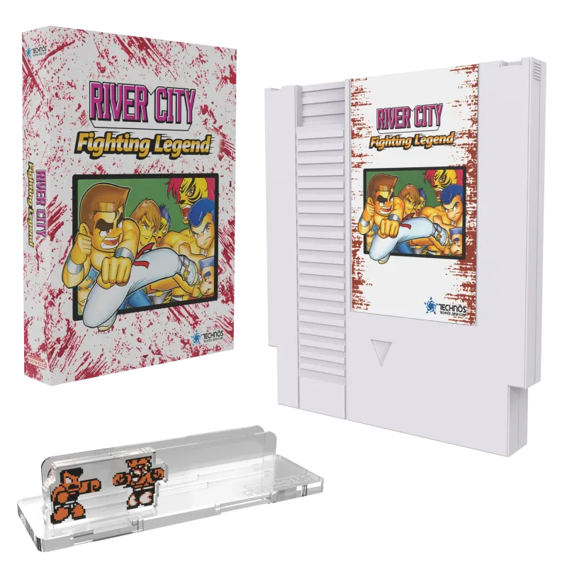 River City Fighting Legend NES cartridge