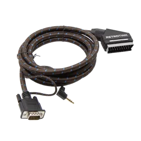 RetroTink HD15 zu SCART Kabel 1,80m