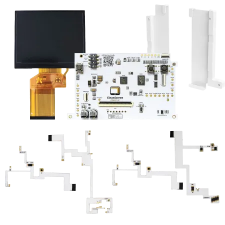 Game Gear CleanScreen Kit v3.1 IPS Display