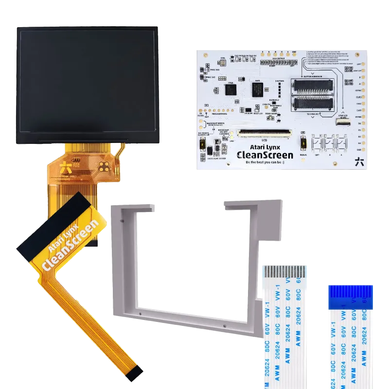 Atari Lynx IPS Screen Installation Kit Included
