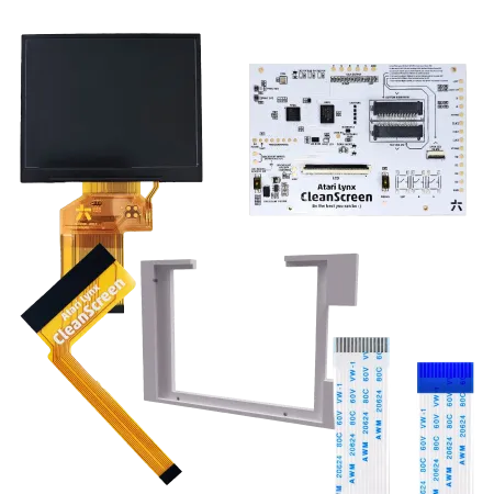 Atari Lynx IPS Screen Installation Kit Included