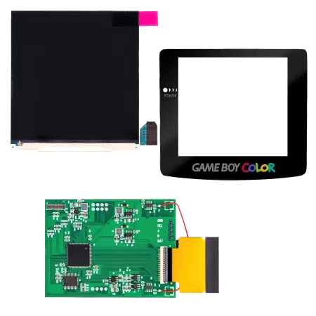 GameBoy Color IPS Q5 XL LCD screen upgrade