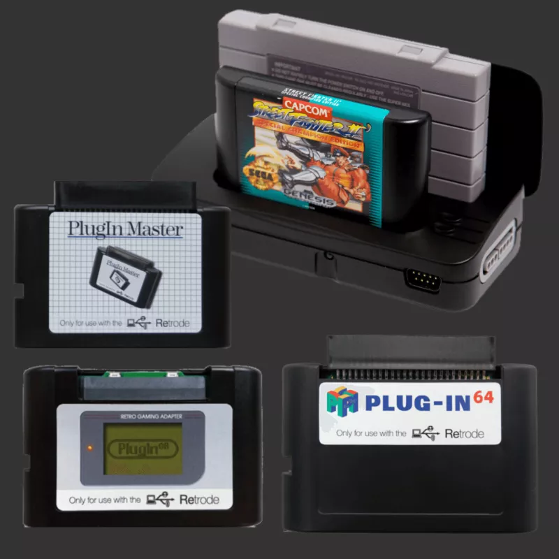 Retrode2 with N64, GBx & SMS plugins