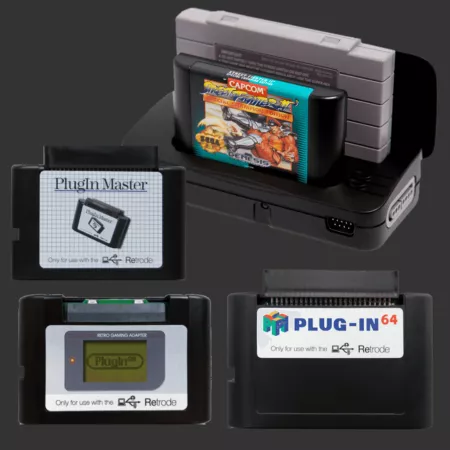 Retrode 2 mit N64, SMS und GBx Plugins