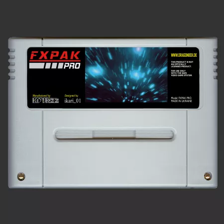 FXPak Pro SNES Flash Cart in Grau