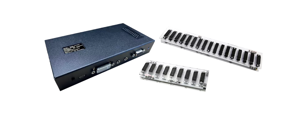 Videoumschalter und Converter
